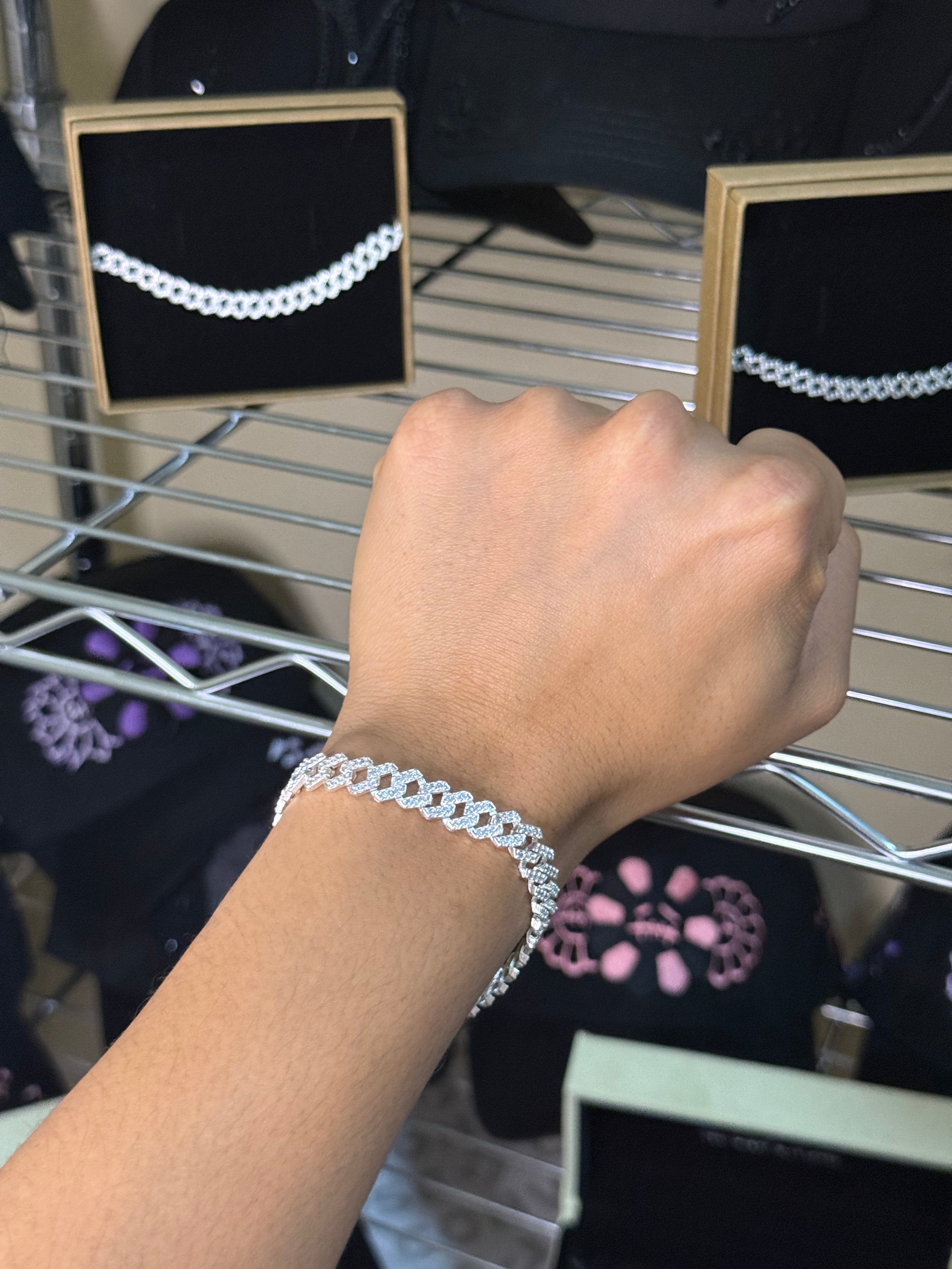 Pulso Miami Plata .925 con Zirconia Incrustada